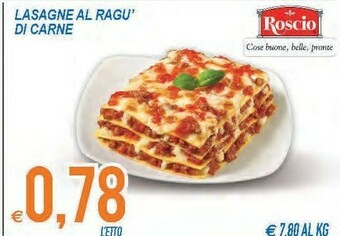 MD Discount Lasagne al ragu di carne offerta