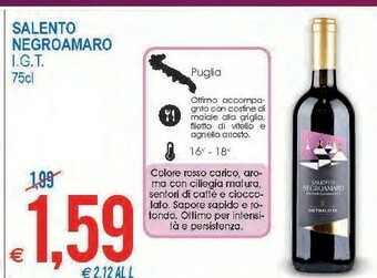 MD Discount Salento negroamaro igt offerta