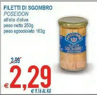 MD Discount Filetti di sgombro all'olio oliva offerta