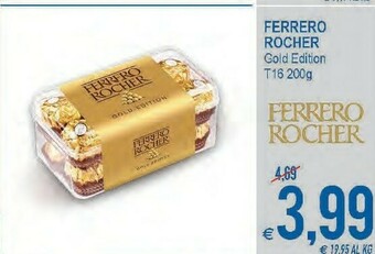 MD Discount Rocher 1pezzo(i) 200g cioccolato al latte offerta