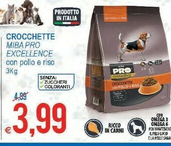 MD Discount Miba pro excellence crocchette offerta