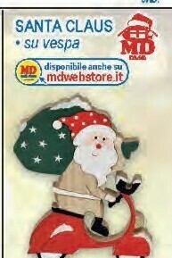 MD Discount Santa claus su vespa offerta