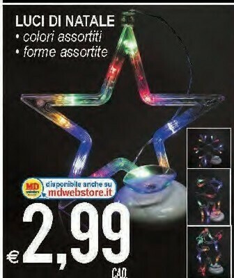 MD Discount Luci di natale offerta