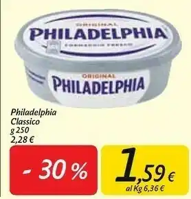Carrefour Market Mondelez - philadelphia classico 250 g(ml) offerta