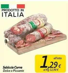 Carrefour Market Salsiccia curva offerta