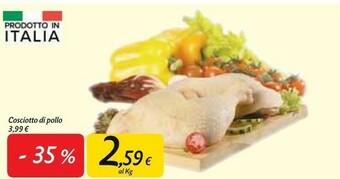 Carrefour Market Cosciotto di pollo offerta