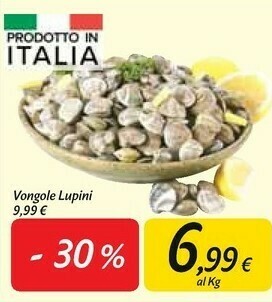 Carrefour Market Vongole lupini offerta