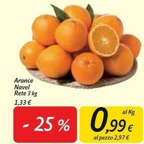 Carrefour Market Arance navel rete offerta
