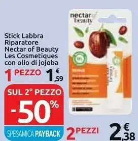 Of beauty stick labbra riparatore