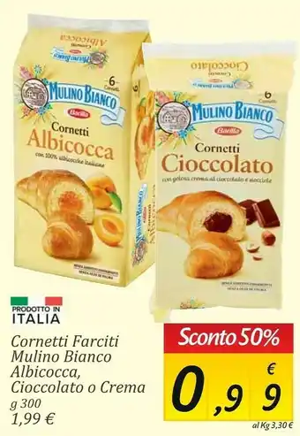 Carrefour Market Cornetti cioccolato 300 g(ml) offerta