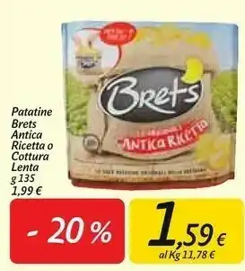 Carrefour Market Patatine antica ricetta o cottura lenta offerta