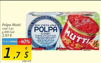 Carrefour Market Polpa offerta