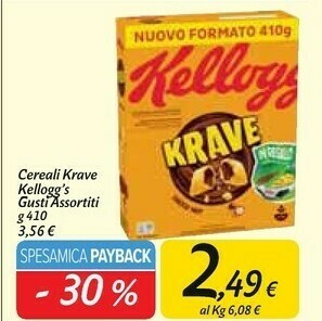 Carrefour Market Cereali krave offerta