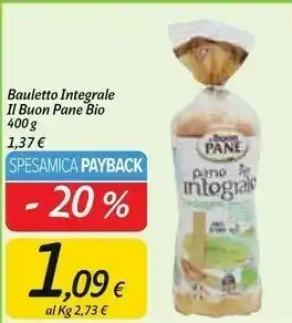 Carrefour Market Pane integrale 400 g(ml) offerta