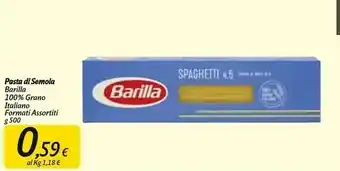 Carrefour Market Spaghetti n.5 500 g(ml) offerta