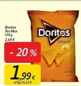 Carrefour Market Doritos tex mex 140g offerta