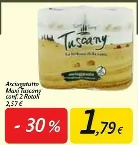 Carrefour Market Tuscany asciugatutto offerta