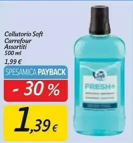 Carrefour Market Carrefour collutorio soft 500 ml offerta
