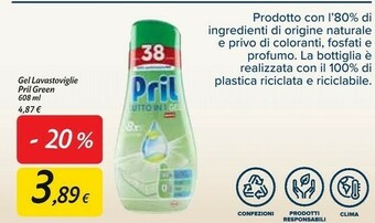 Carrefour Market Detersivo lavastoviglie offerta