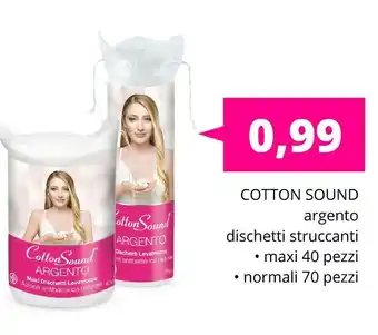 Acqua & Sapone Cotton sound argento dischetti struccanti offerta