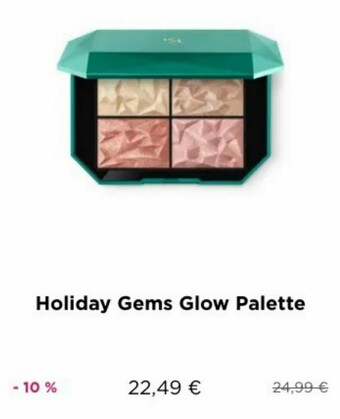 Kiko Holiday gems glow palette offerta