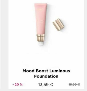 Kiko Mood boost luminous foundation offerta