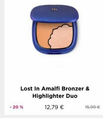 Kiko Lost in amalfi bronzer & highlighter duo offerta