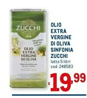 Metro Olio extra vergine di oliva sinfonia offerta