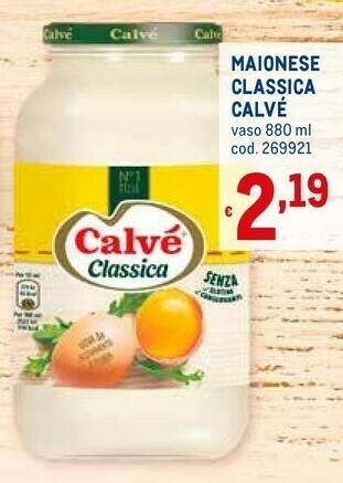 Metro Maionese classica offerta