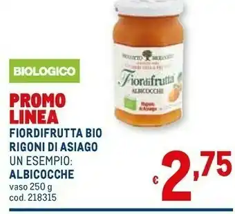 Metro Rigoni di asiago - fior di frutta pere bio 250 g(ml) offerta