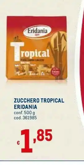 Metro Zucchero tropical 500 g(ml) offerta