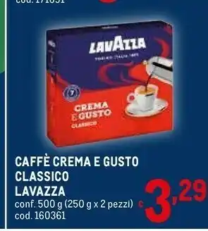 Metro Crema e gusto classico 250 250 g offerta