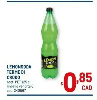 Metro Lemonsoda 1250 ml offerta
