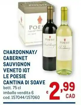 Metro Cantina di chardonnay offerta