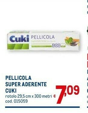 Metro Pellicola super aderente offerta