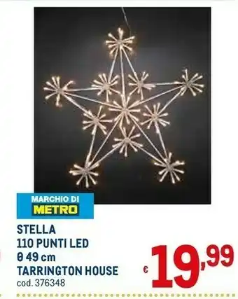 Metro Stella 110 punti led 0 49 cm tarrington house offerta