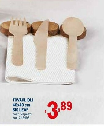 Metro Tovaglioli offerta