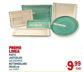 Metro Piatti justcolor offerta