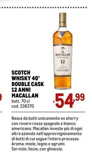Metro Whisky offerta