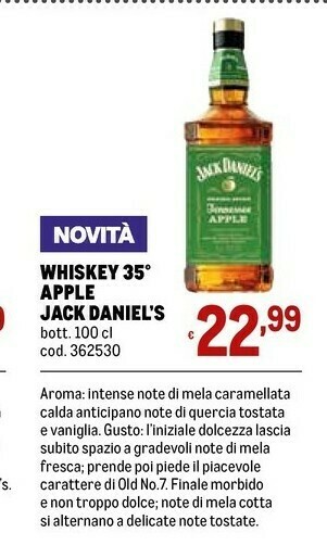 Metro Jack daniel's offerta