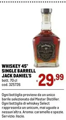 Metro Jack daniel's offerta