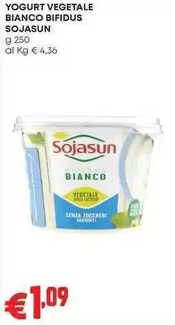 Pam Yogurt vegetale bianco bifidus SOJASUN offerta