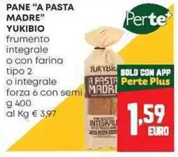 Pam Pane "a pasta madre" YUKIBIO offerta