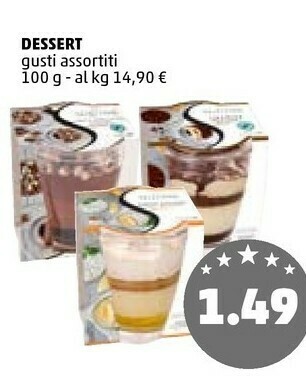 PENNY Dessert gusti assortiti offerta