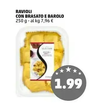 PENNY Ravioli con brasato e barolo offerta