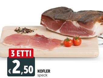 Deco Supermercati Kofler speck offerta