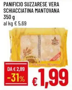 Galassia Panificio suzzarese vera schiacciatina mantovana offerta