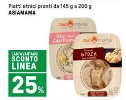 Iper La Grande Piatti etnici pronti ASIAMAMA offerta