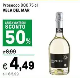 Iper La Grande Prosecco DOC VELA DEL MAR offerta