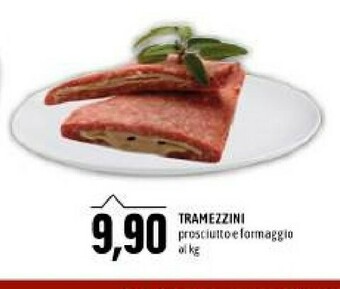 Emi Supermercati Tramezzini prosciutto e formaggio offerta